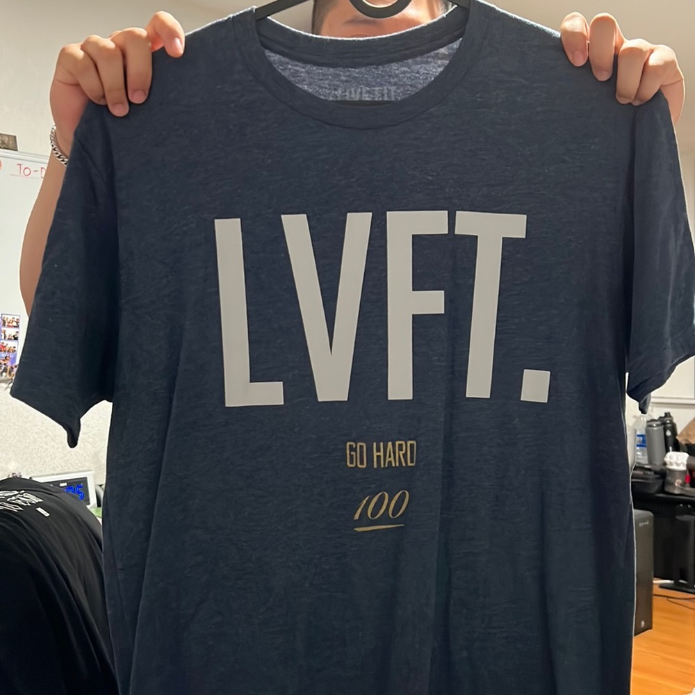Lvft blue t shirt